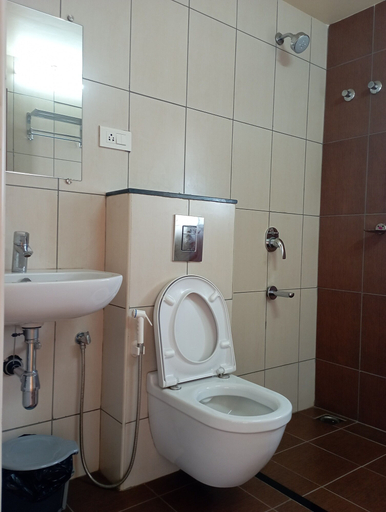 Bathroom 5, Hotel Sunbright Residency - Manipal, Udupi