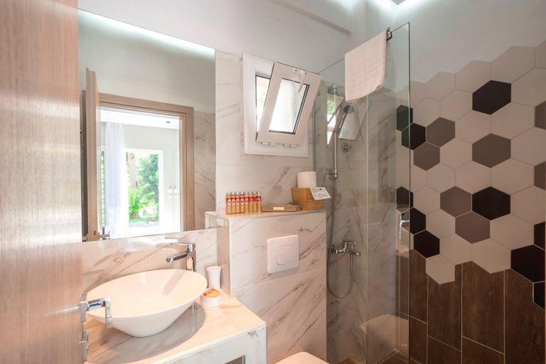 Bathroom 4, Avatel Eco Lodge, Central Macedonia