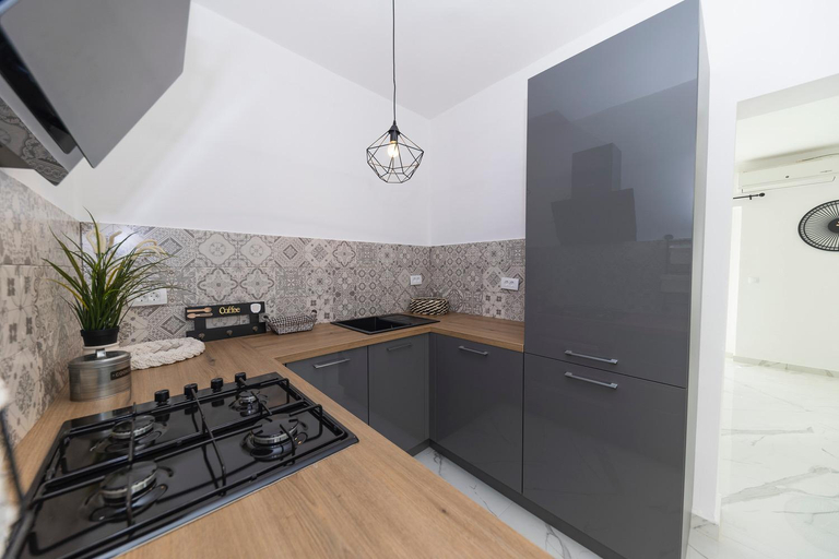 Kitchen 3, Sunrise, beautiful penthouse with jacuzzi, Zadar