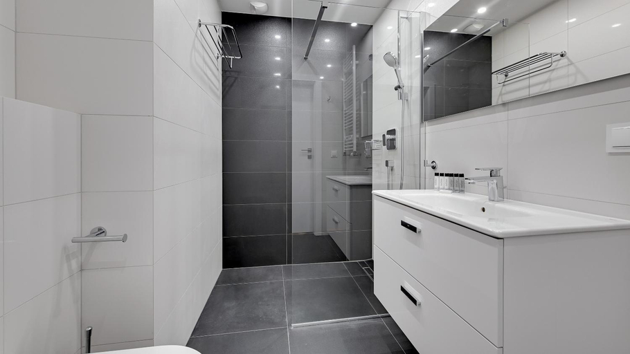 Bathroom 2, Apartments Nowa Motlawa Gdansk by Noclegi Renters, Gdańsk City