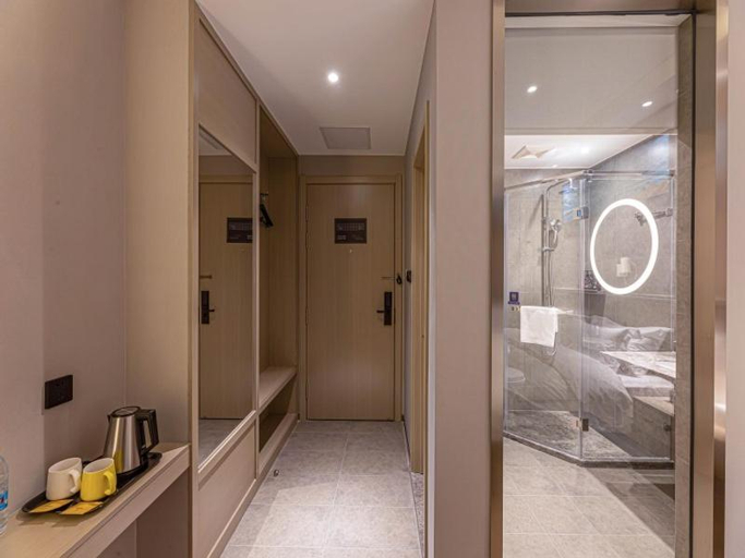 Bathroom 3, Gya Hotel Suzhou Hanshan Temple Binhe Road Metro Station, Suzhou