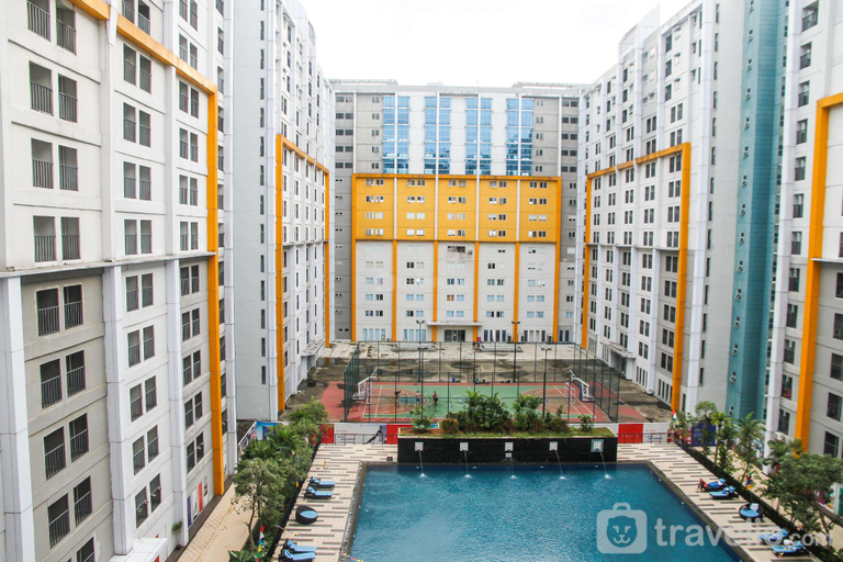 Others 2, Pool View Studio Apt Ara Residence By Travelio, Tangerang
