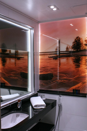 Bathroom 4, Arctic City Hotel, Lapland