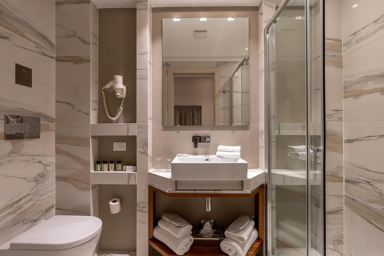 Bathroom 4, Hotel Smeraldo, Rome