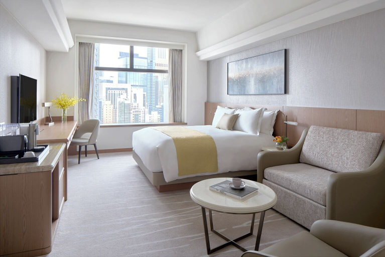 Bedroom 2, Hopewell Hotel, Hong Kong Island