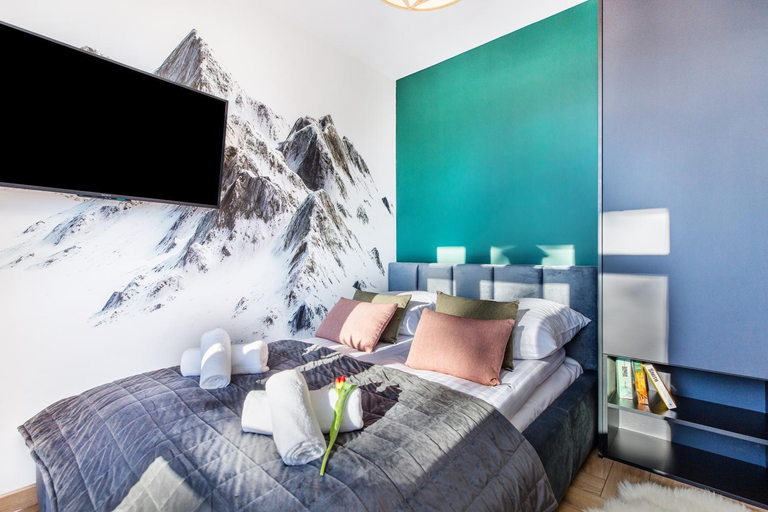 Bedroom 2, Apartamenty na Lesnej- sauna , taras widokowy, Tatra