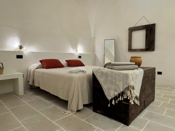 Bedroom 3, Masseria Ramasian, Bari