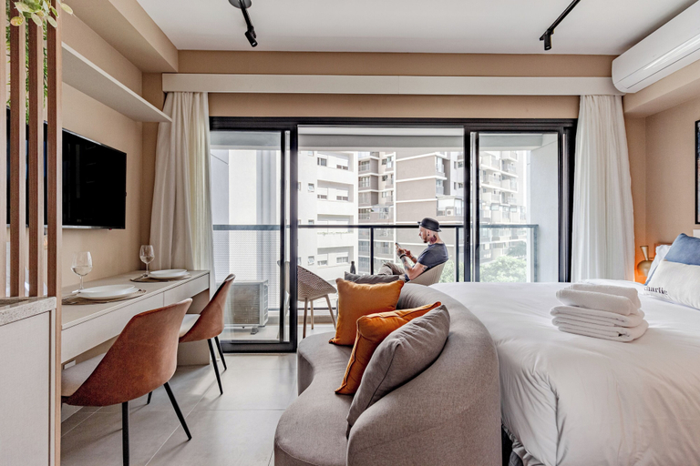 Bedroom 3, Charlie Window Moema, São Paulo