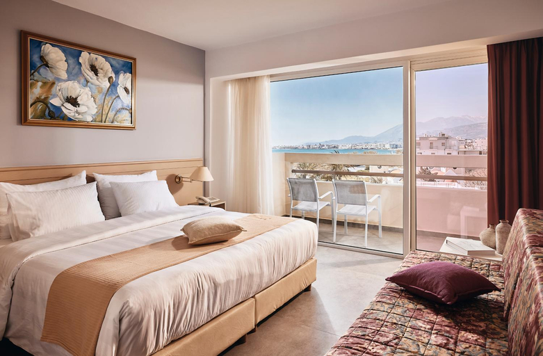 Bedroom 3, Tylissos Beach Hotel - Adults Only, Crete