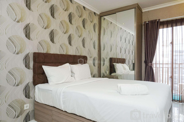 Bedroom 2, Relaxing Studio Signature Park Apt By Travelio, South Jakarta