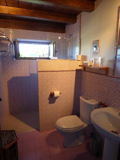 Bathroom 2, Hotel Albergue Bioclimatico Sabinares del Arlanza, Burgos