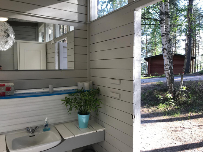 Bathroom, Koskenselka Camping, Southern Savonia