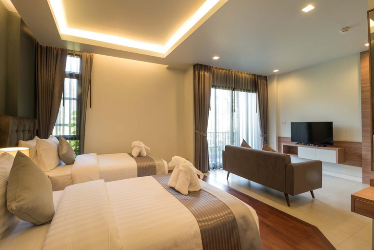 Bedroom 3, GreenVille Laguna Hotel, Sung Noen