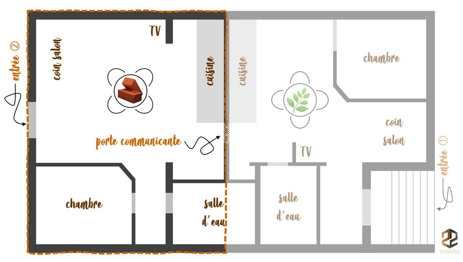 Floor plans, Le Vingt-Deux, Bas-Rhin
