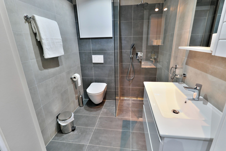 Bathroom, Vienna Lotus Apartment, Wien
