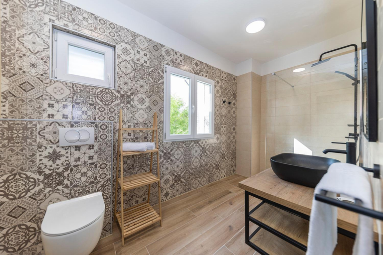Bathroom 4, Sunrise, beautiful penthouse with jacuzzi, Zadar