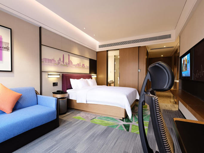 Bedroom 2, Hampton by Hilton Guangzhou Dongxiaonan, Guangzhou