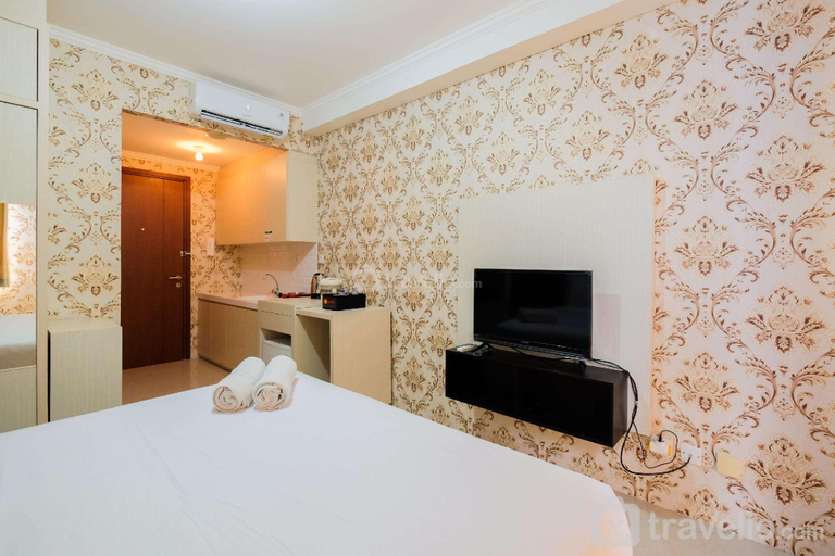 Bedroom 1, Simply Studio @Signature Park Grande By Travelio, East Jakarta