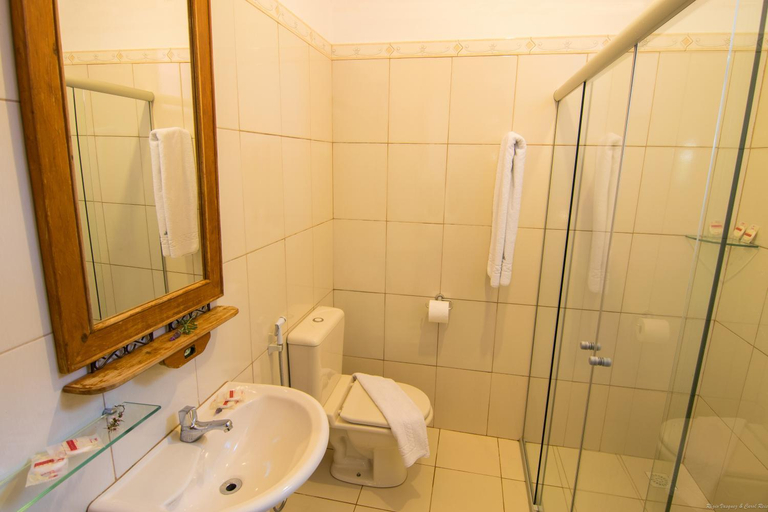 Bathroom, Pousada da Trilha, Tiradentes