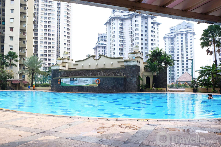 Cozy 2BR Mediterania Palace near Jiexpo - Travelio, Central Jakarta