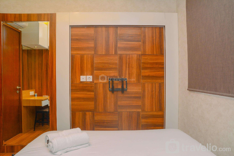 Bedroom, Comfy at 2BR Signature Park Grande By Travelio, East Jakarta