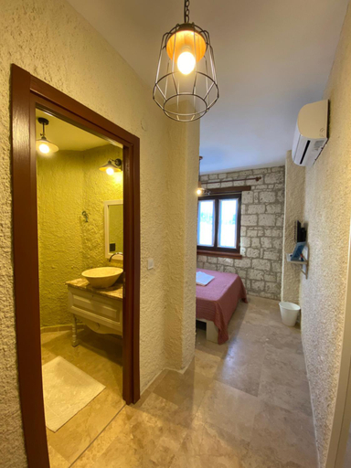 Bathroom 3, Maydonoz Hotel by Zevkliler (Alacati), Çeşme
