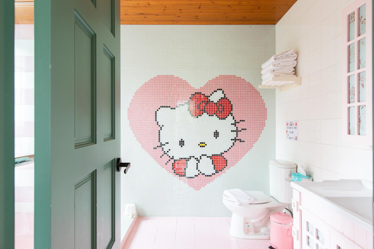 Bathroom 5, 獨棟別墅 私人花園 桐話親子民宿 Tonghua B&B, Yilan