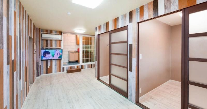 Bedroom 2, Daebudo Log House with View Pension, Ongjin