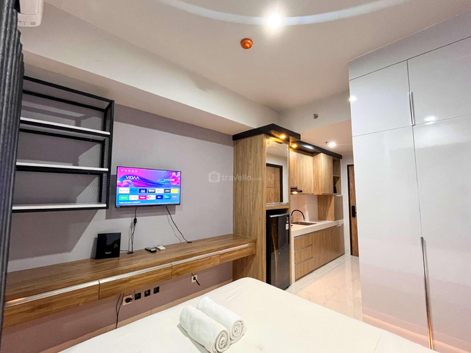 Bedroom 4, Studio Room at Delft Ciputra Makassar By Travelio, Gowa