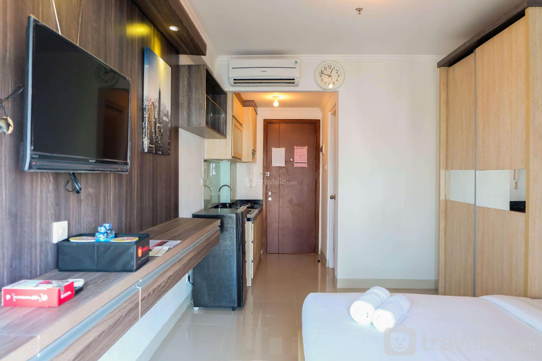Bedroom 2, Comfy Studio @Signature Park Grande By Travelio, East Jakarta