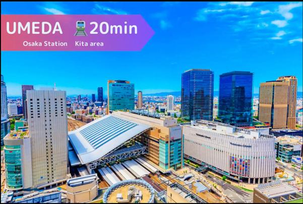 Others 4, Soumato 2mins walk to station 4mins NANBA 25mins USJ, Osaka