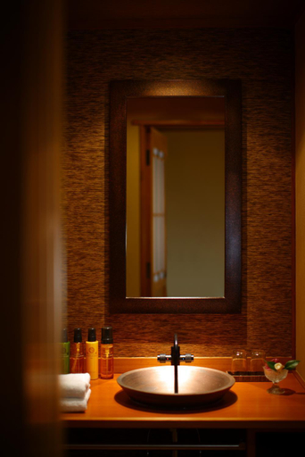 Bathroom, Sanyaso-no-Yado Futarishizuka, Komagane