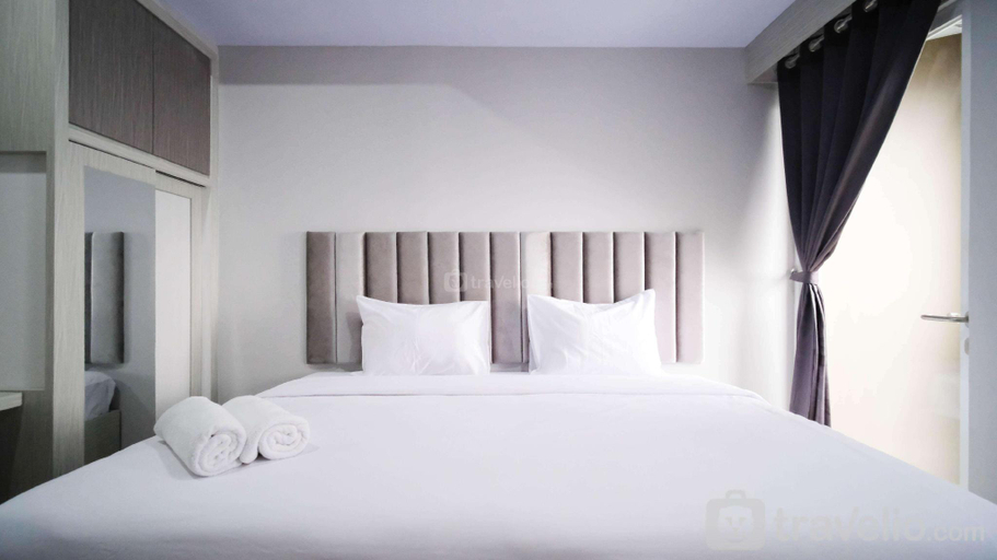 Bedroom 2, Studio at Grand Dharmahusada Lagoon By Travelio, Surabaya