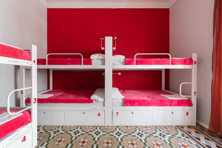 Bedroom 2, Red Nest Hostel, Valencia