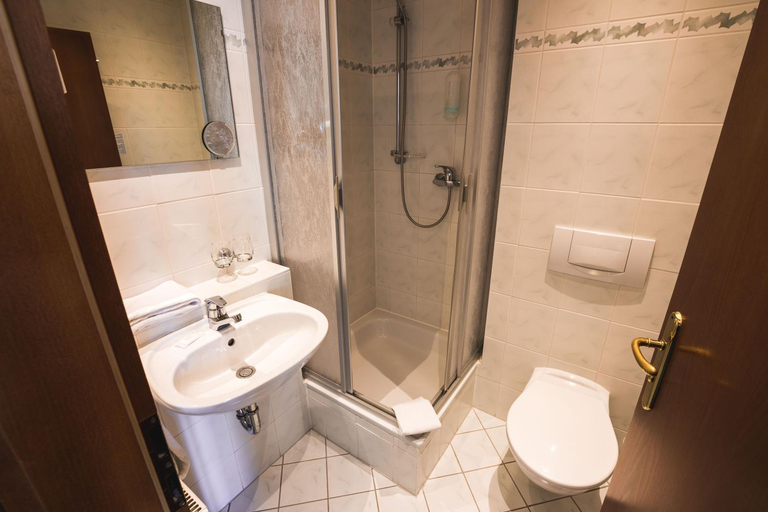 Bathroom 3, Berghotel Friedrichshohe - Sauna, Pool & Natur, Sächsische Schweiz-Osterzgebirge