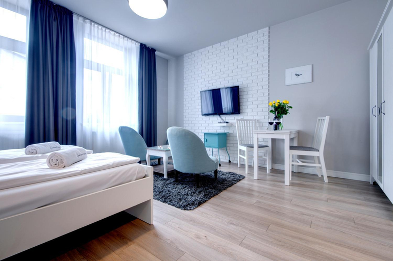 Bedroom 3, Zamkowa 15 Apartments, Kraków City