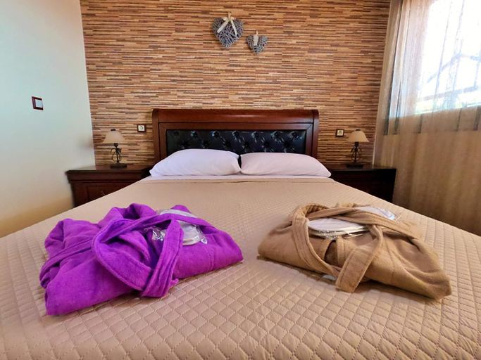 Bedroom 2, Ardani paradise view villa with jacuzzi, South Aegean