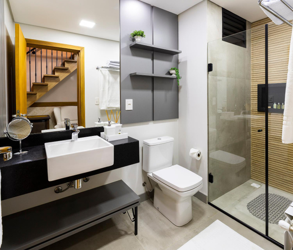 Bathroom 4, Cerro Azul Hotel Fazenda, Capão Alto