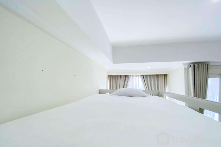 Bedroom 1, Comfort and Modern Studio Menteng Park By Travelio, Central Jakarta