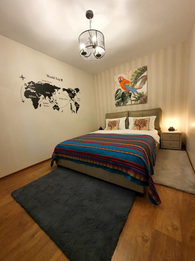 Bedroom, Forest Apartment by Olala Homes, Sinaia