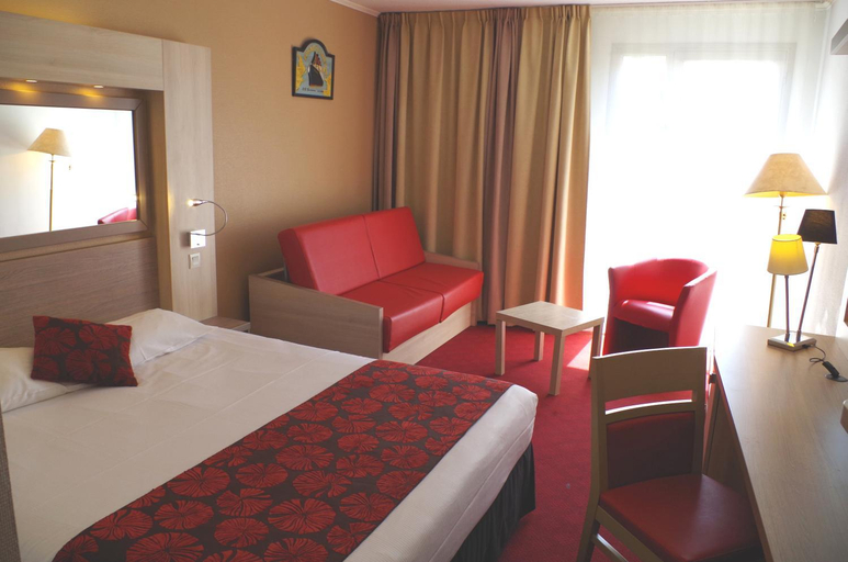 Bedroom 3, The Originals Boutique, Hôtel Aquilon, Saint-Nazaire, Loire-Atlantique