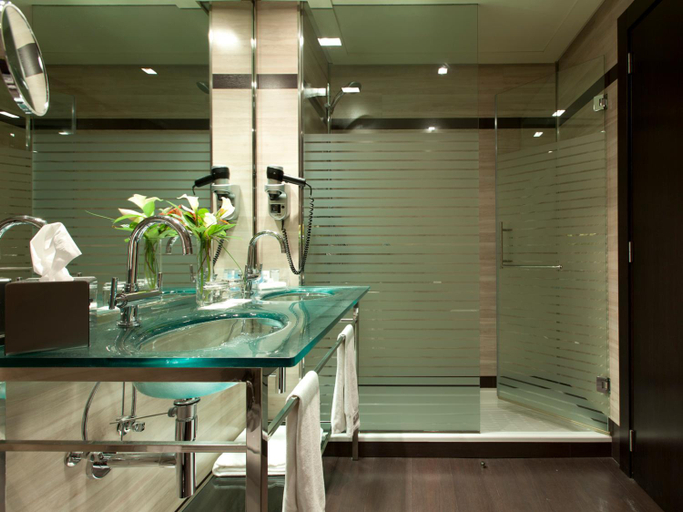 Bathroom 5, Hotel Maydrit Airport, Madrid