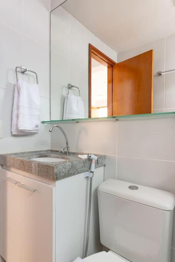 Bathroom, GOLDEN LAND FLAT BOA VIAGEM, Recife