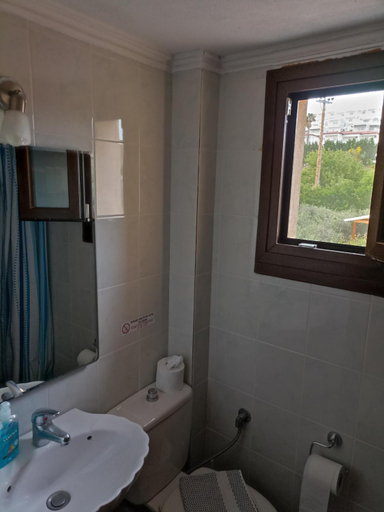 Bathroom, Studios Tripiti, Central Macedonia