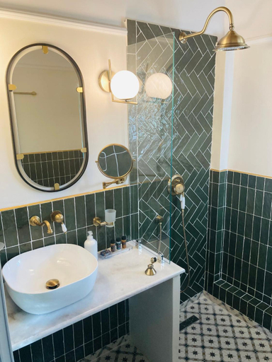 Bathroom 2, Sunny Garden Aparthotel, Peloponnese