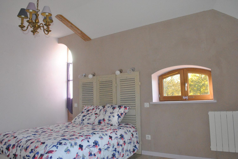 Bedroom 2, Domaine de la Poyat, Rhône
