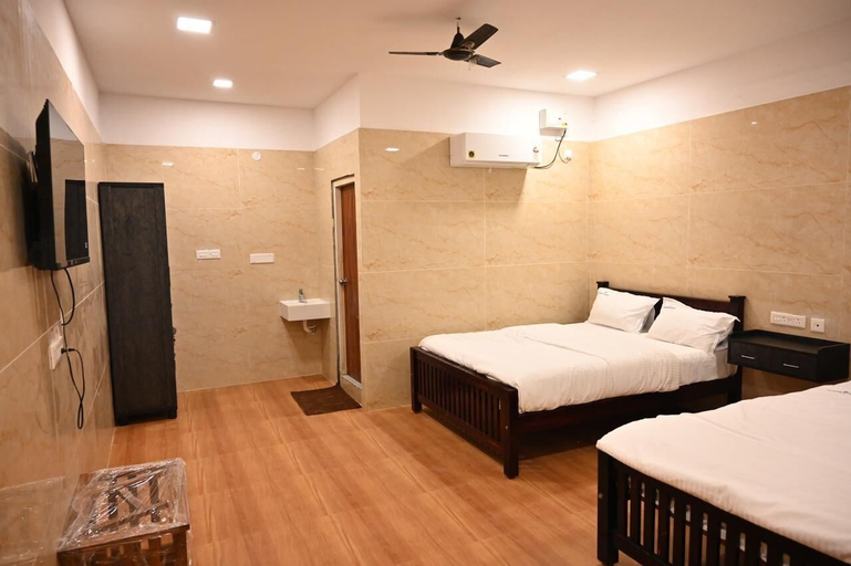 Bedroom 4, Thangam Residency, Tiruvannamalai