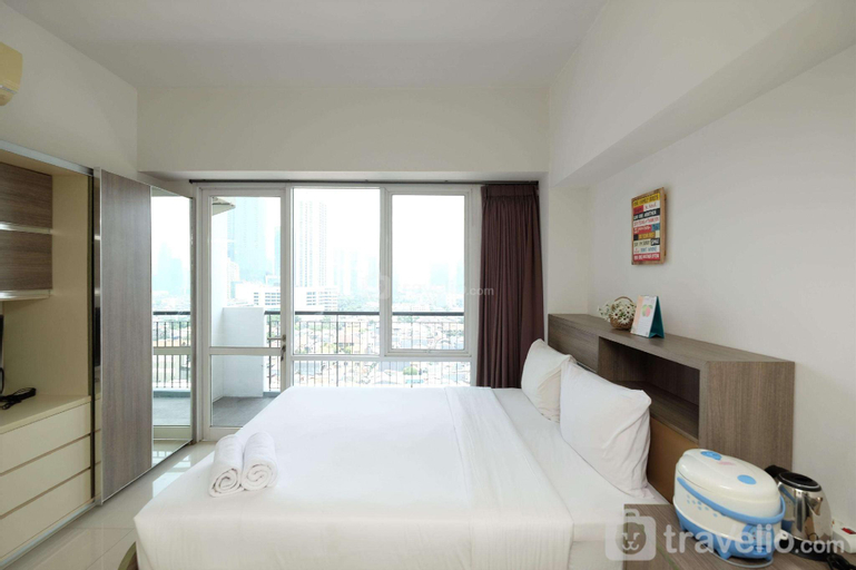Bedroom 1, Stunning Studio Ambassade Residences By Travelio, South Jakarta