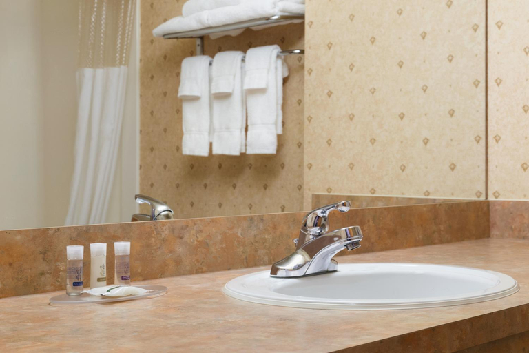 Bathroom 4, Days Inn & Suites by Wyndham Brooks, Division No. 2