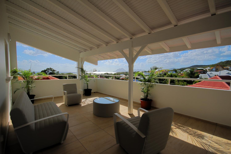 Balcony/terrace 3, Modern villa closed to the beach (MQSL16), Basse-Pointe